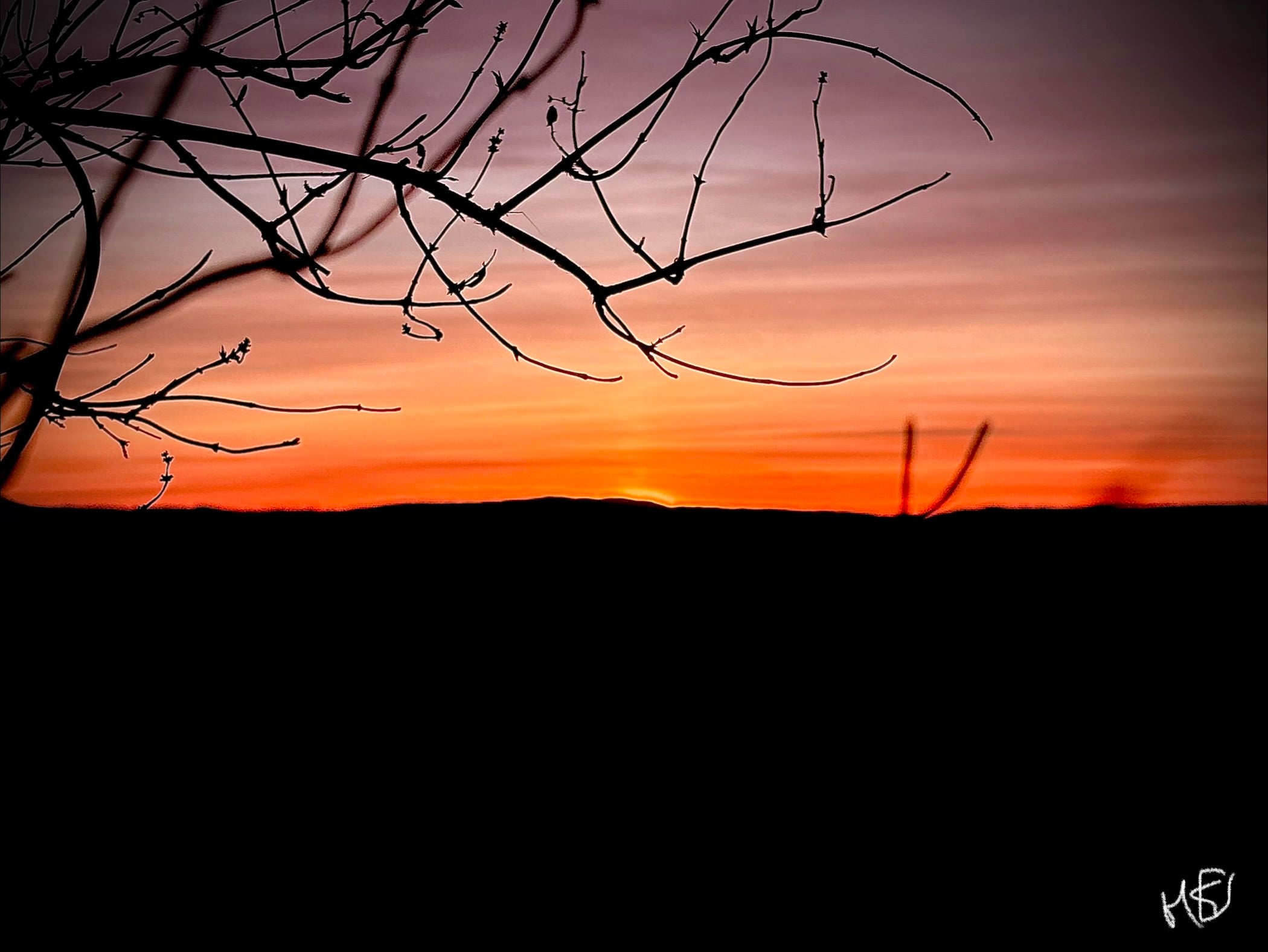 Solnedgang